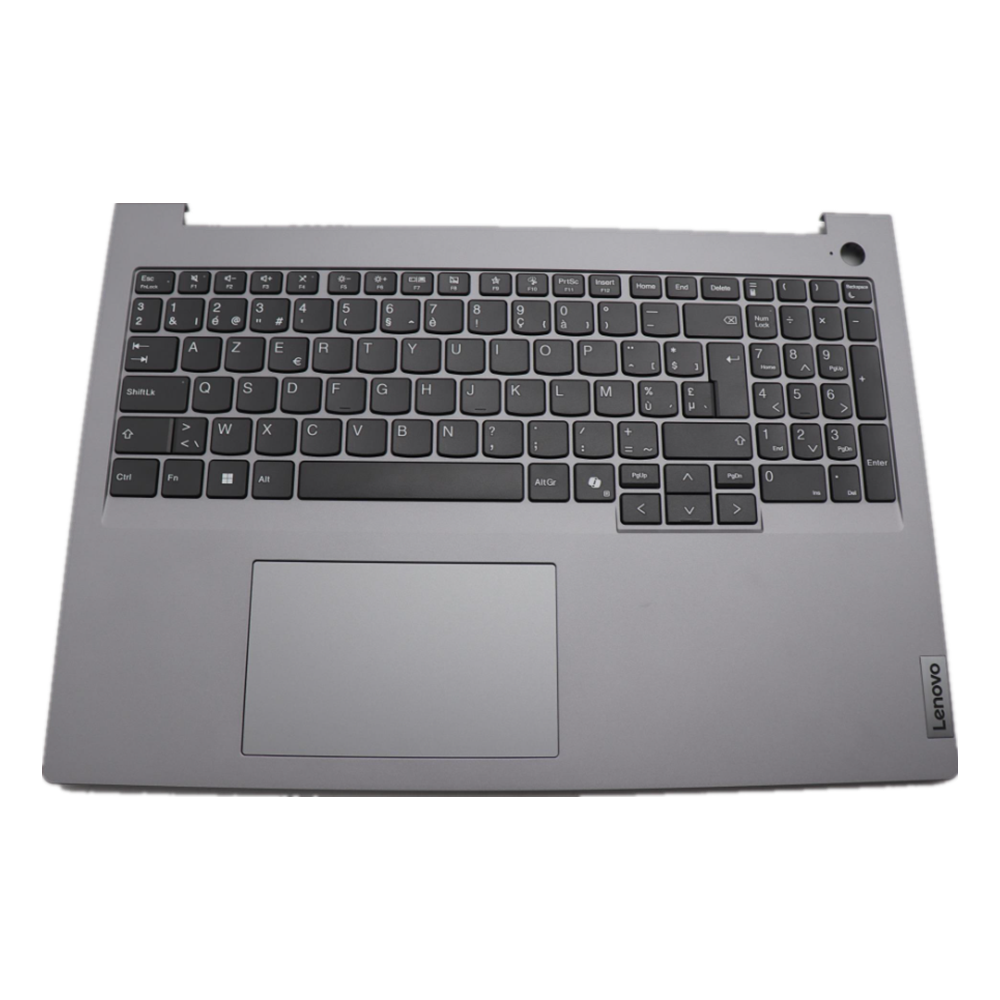 5CB1P31135 Lenovo ThinkBook 16 G7 Palmrest w/Keyboard & Touchpad AZERTY BE Silver 5CB1P31135 - Image 1