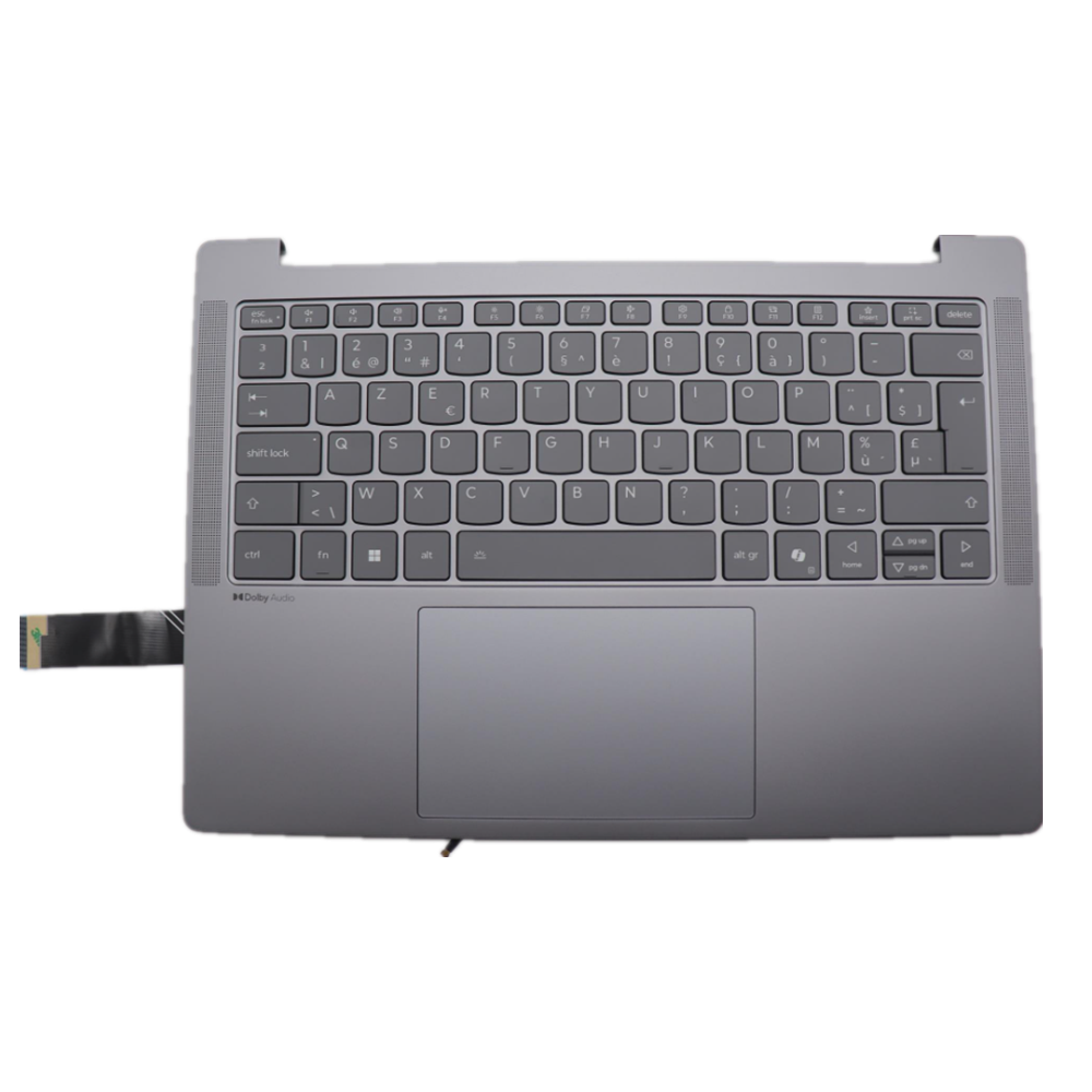 5CB1Q64055 Lenovo Ideapad Slim 5 14" 14ARP10 Palmrest with Touchpad&Backlit Keyboard AZERTY BE Silver 5CB1Q64055 - Image 1