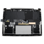 Lenovo Yoga 7 2-in-1 14" 14ILL10 Palmrest Backlit Keyboard AZERTY BE Assembly Silver 5CB1R61630 - Image 2