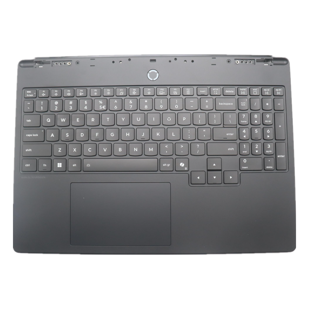 5CB1U62806 Lenovo Legion 5 15.3" 15AHP11 Palmrest With Touchpad & RGB Backlit Keyboard QWERTY US Black 5CB1U62806 - Image 1