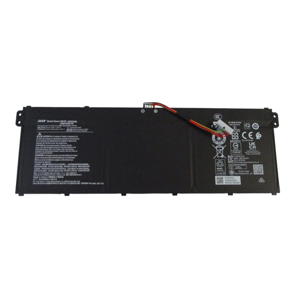 KT.0030G.025 Acer Chromebook 514 C937T-39J6 AP23A8L Battery Rated at 53Wh Lithium-Ion KT.0030G.025 - Image 1